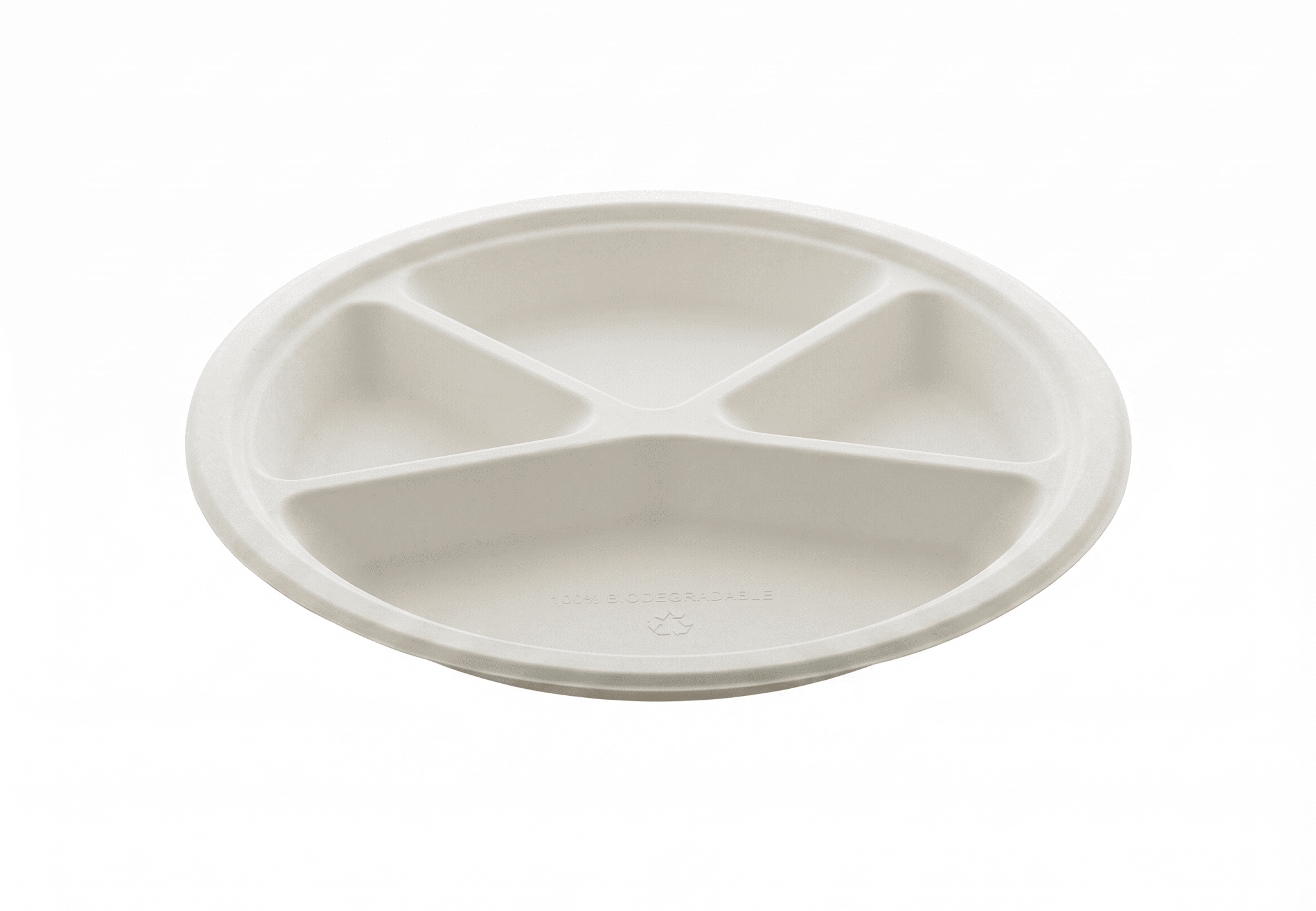 11" 4-Compartment Plate 3