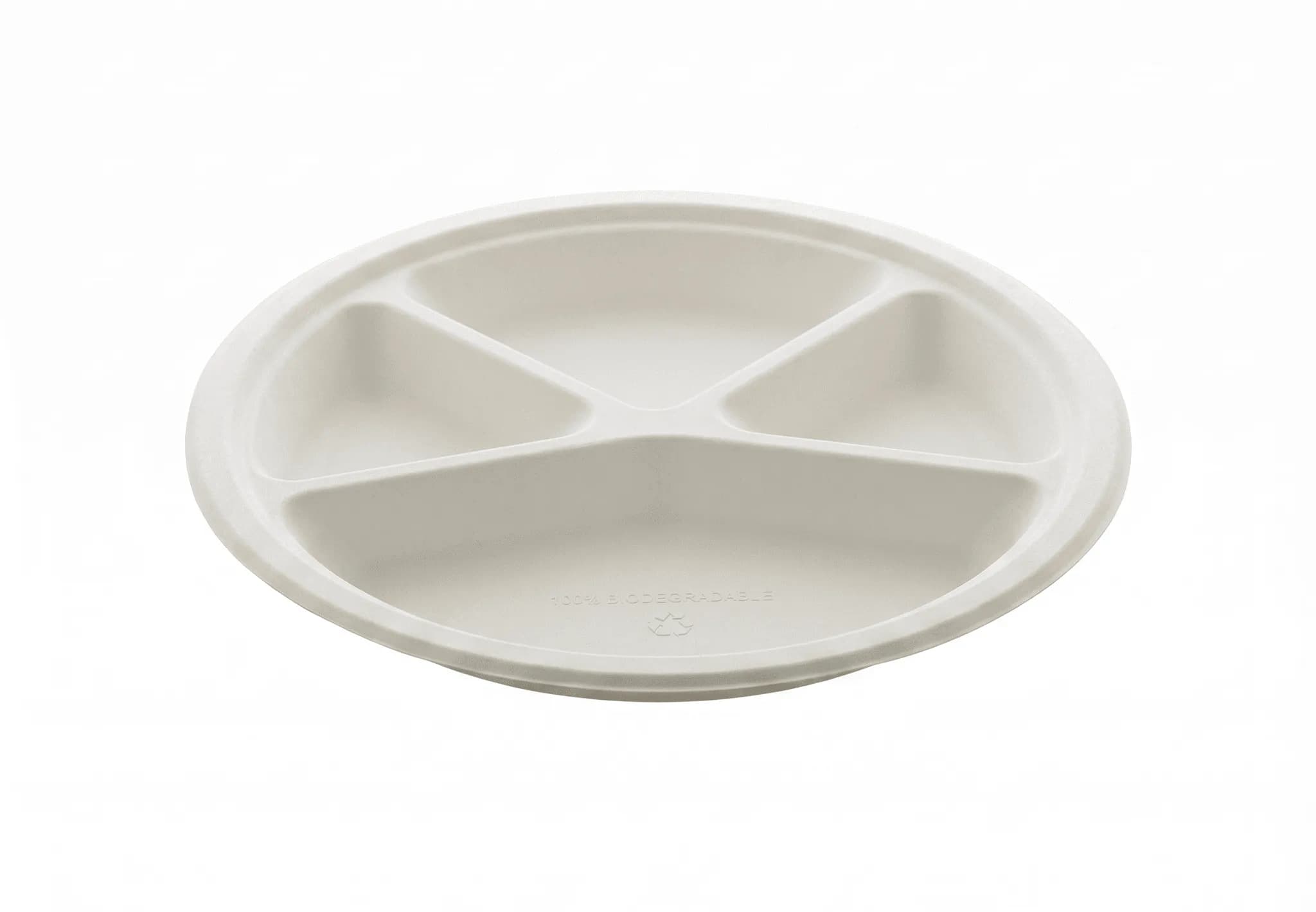 11" 4-Compartment Plate 3