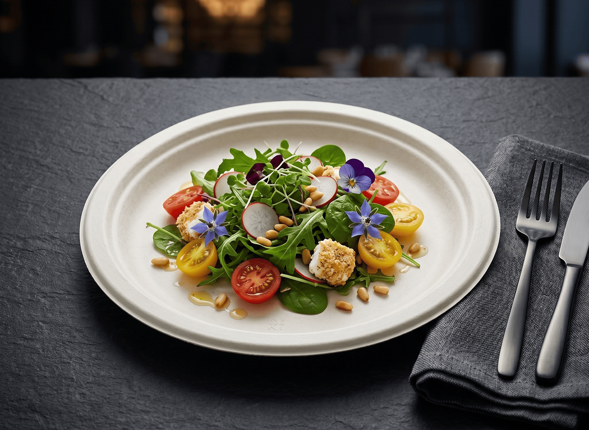 9" Round Plate 1